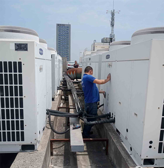 邵阳市中央空调制热和不制冷系统维修方法